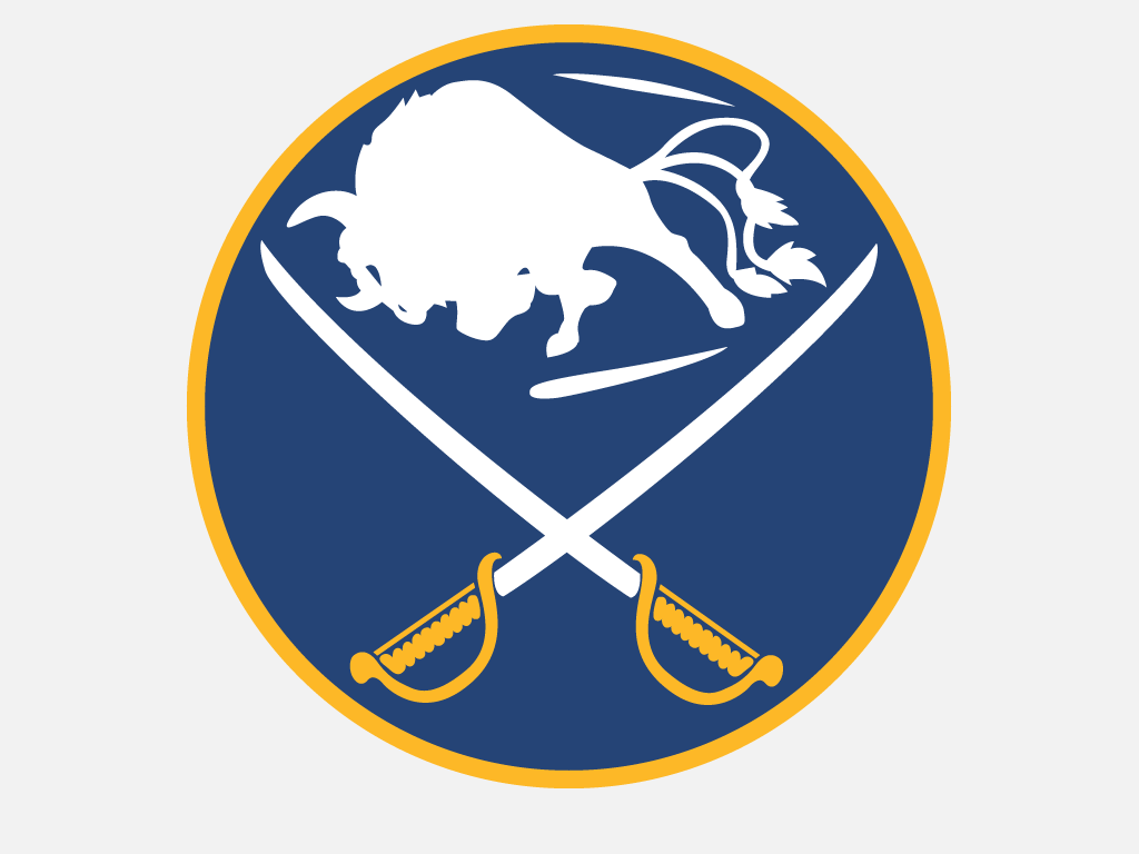 Buffalo Sabres logo fabric transfer